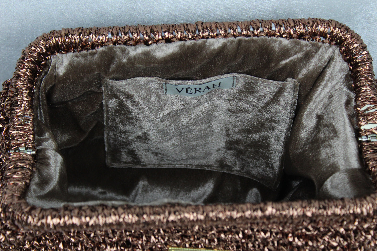 Golden Bronze • Handcrafted Woven Bag