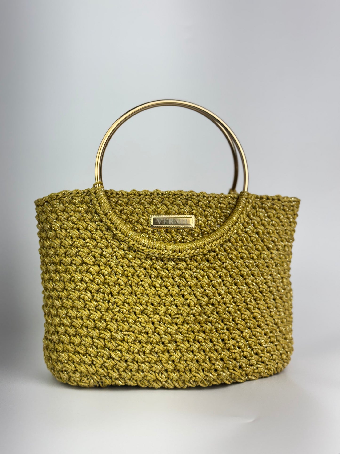 Golden Balance • Handcrafted Woven Bag