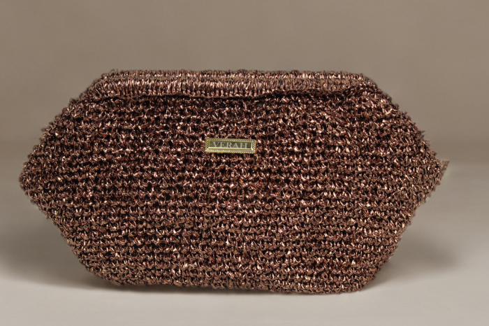 Golden Bronze • Handcrafted Woven Bag