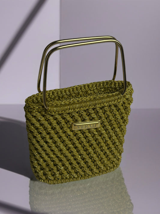 Radiant Handle • Handcrafted Woven Bag