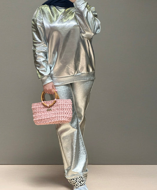 Luminous Set – Metallic Co-ord