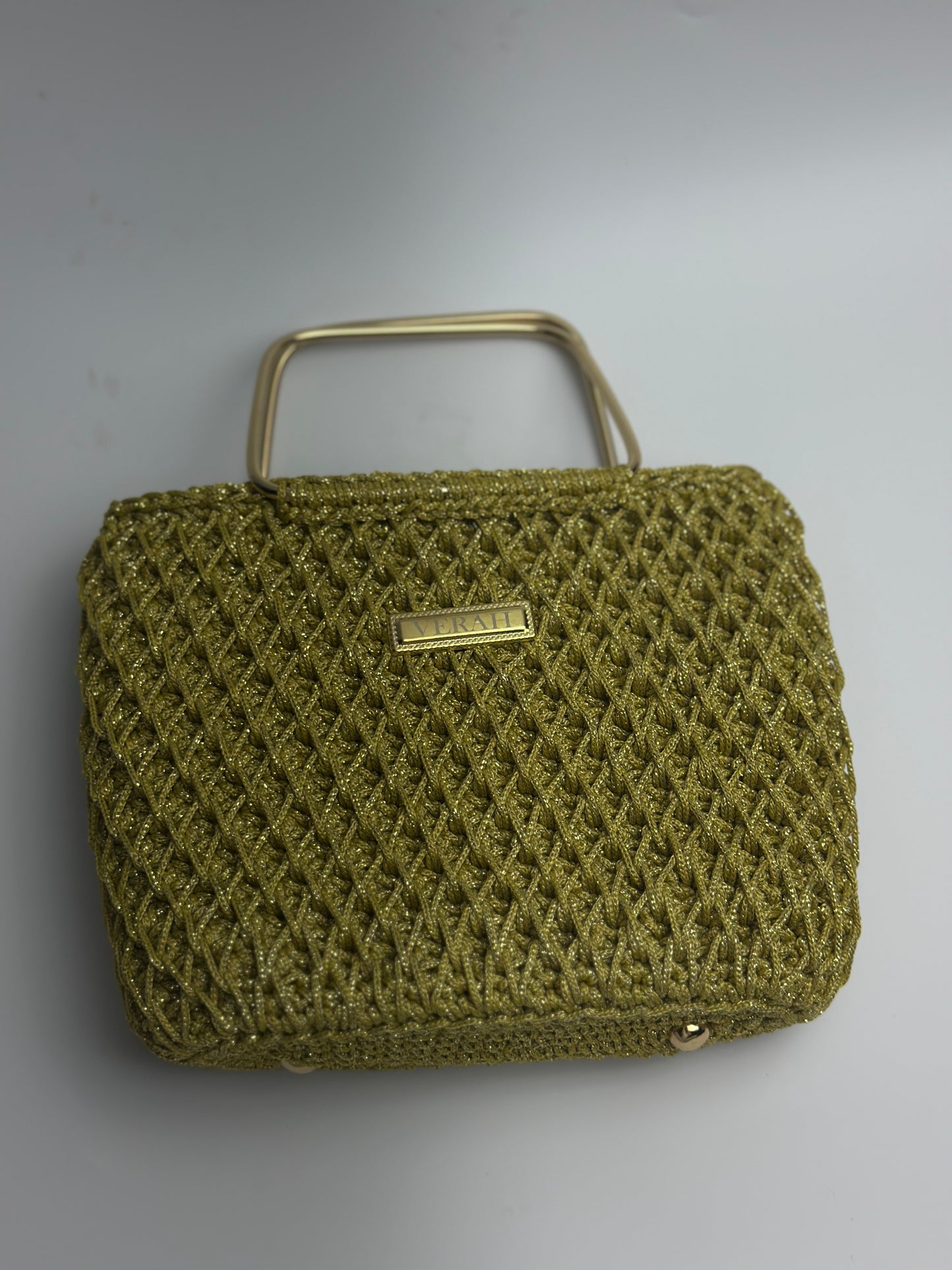 Emerald Weave •Handcrafted Woven Bag