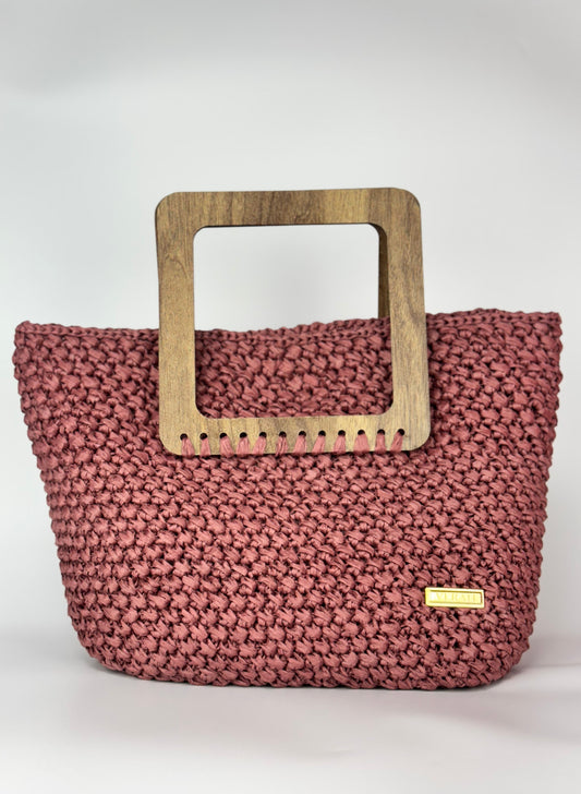 Wood Form • Handcrafted Woven Bag