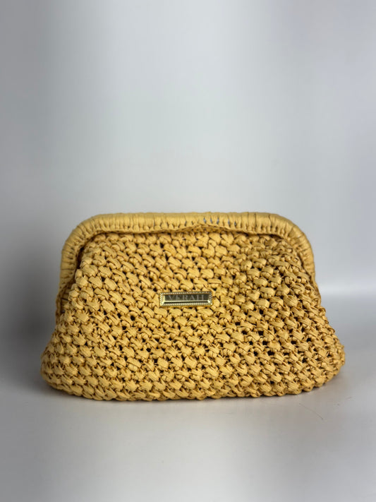 Natural Shade: Handcrafted Woven Bag