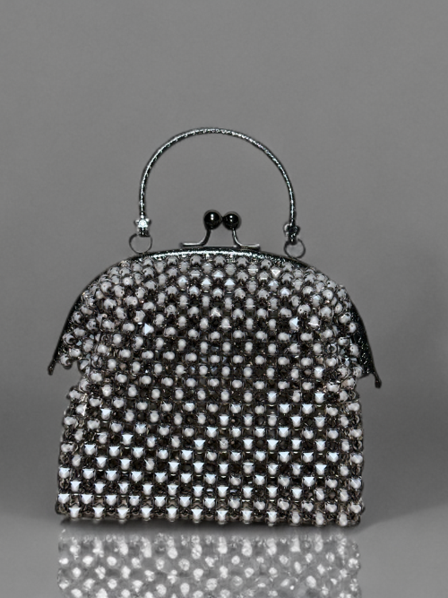 Night Sparkle • Handcrafted Woven Bag