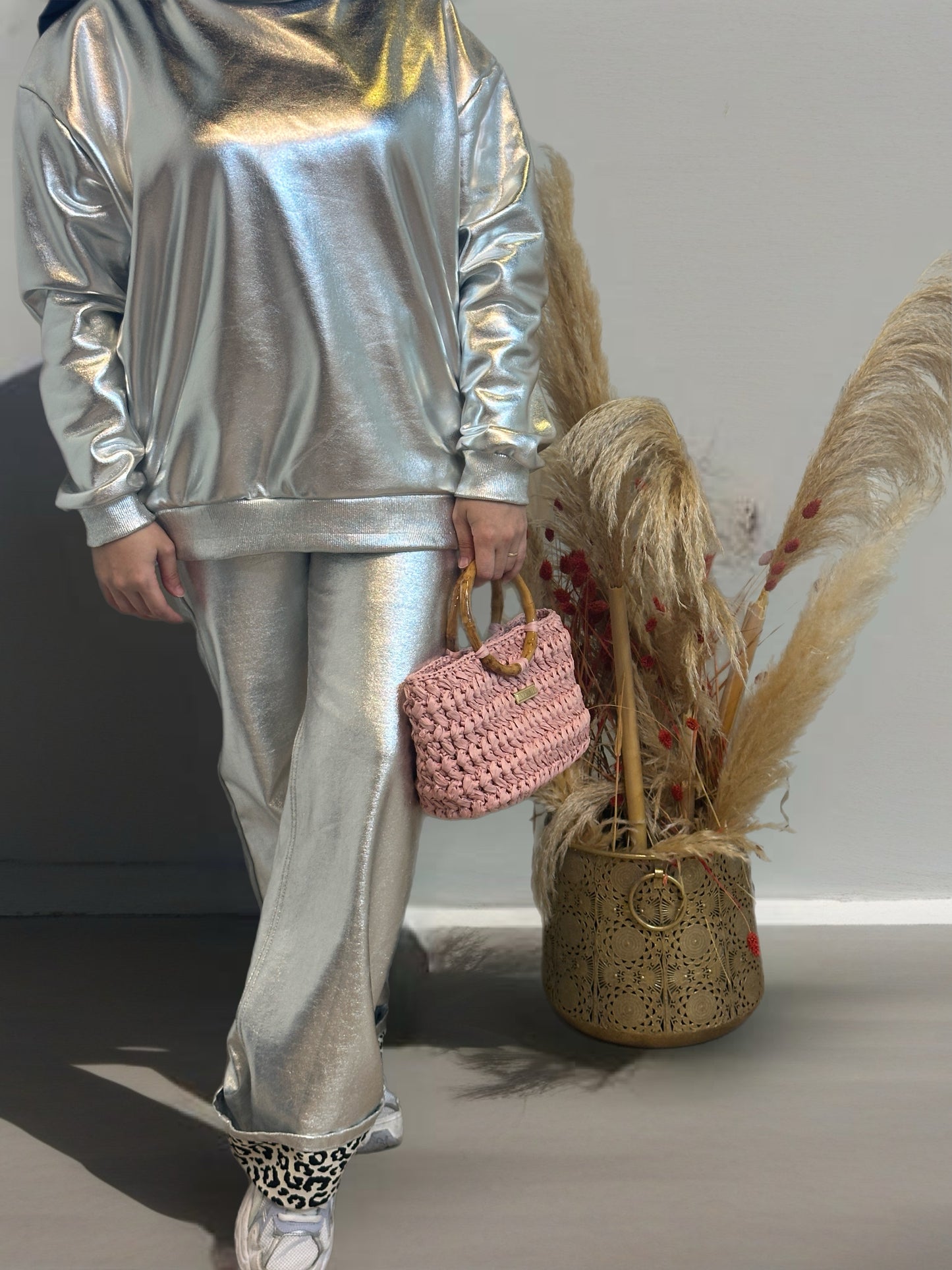 Luminous Set – Metallic Co-ord